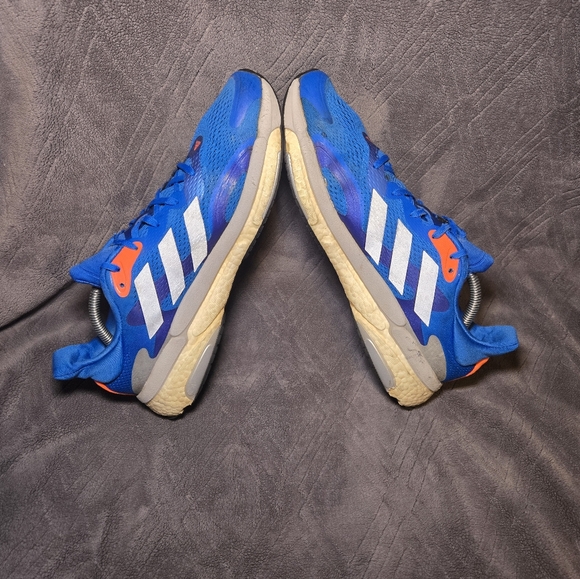 Adidas Solar Boost 3 Running Shoes Mens Sz 11.5 Athletic Sneakers Trainers Blue. - Picture 3 of 10